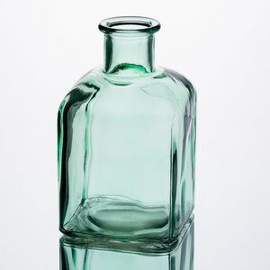 Vintage Green Bottle Vase